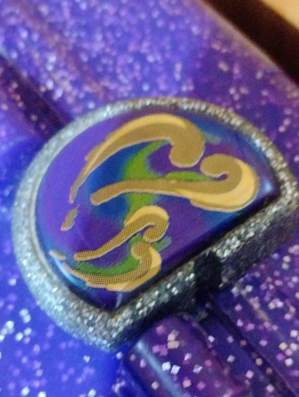 Rare Vintage Caboodle Liquid Metallics Large Makeup Organizer